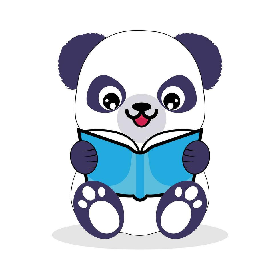 Cute Panda Clipart Vector