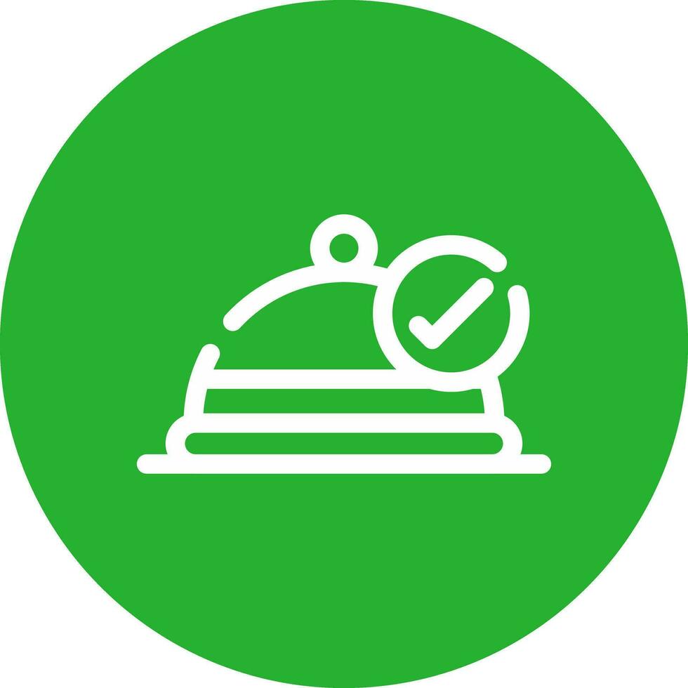 Safe Food Handling Creative Icon Design vector