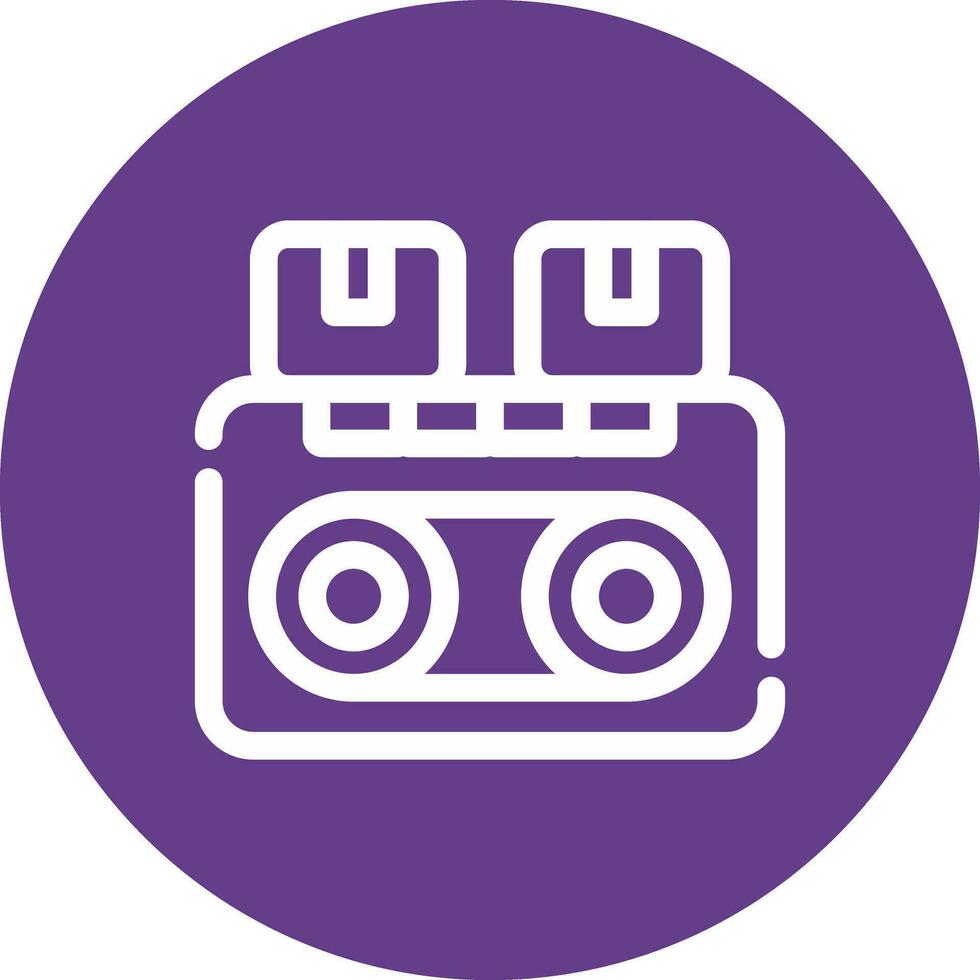 Cyber Physical System Creative Icon Design vector