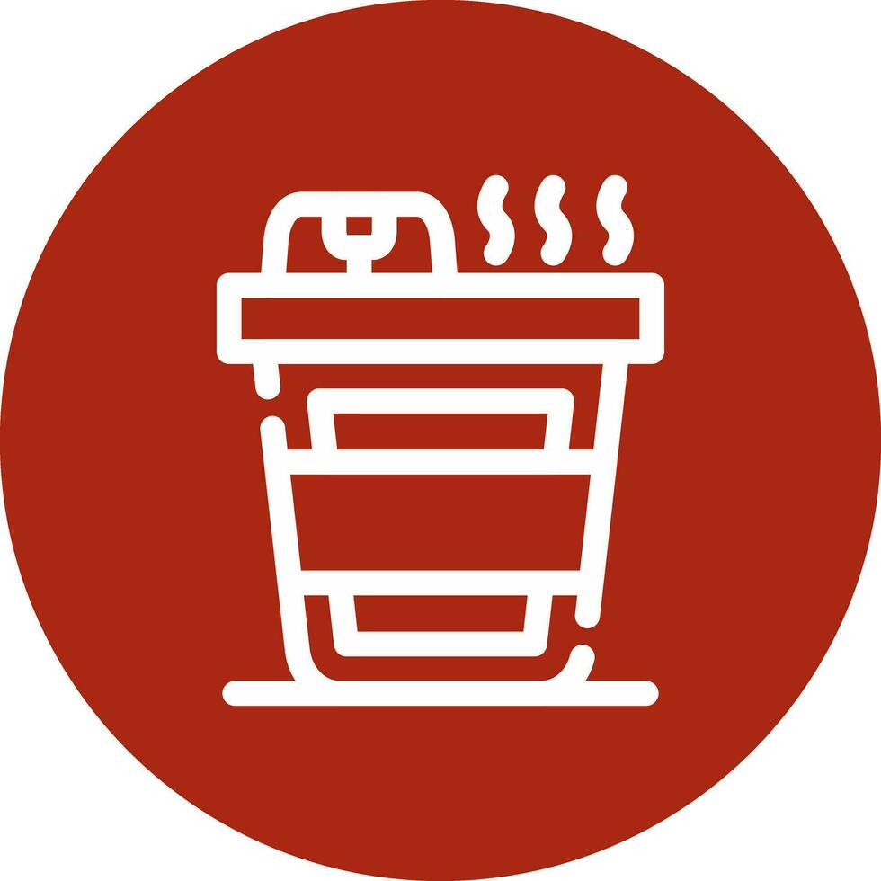 Hot Drink Creative Icon Design vector