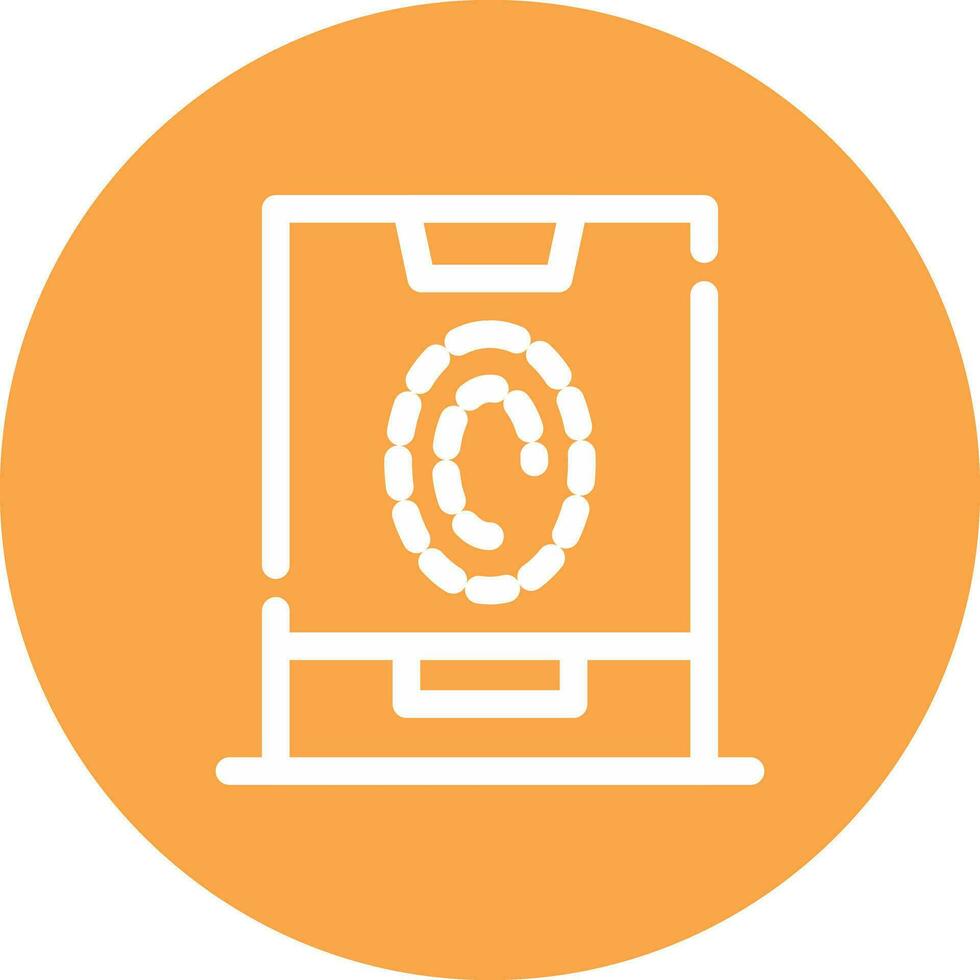 Smart Identification Creative Icon Design vector