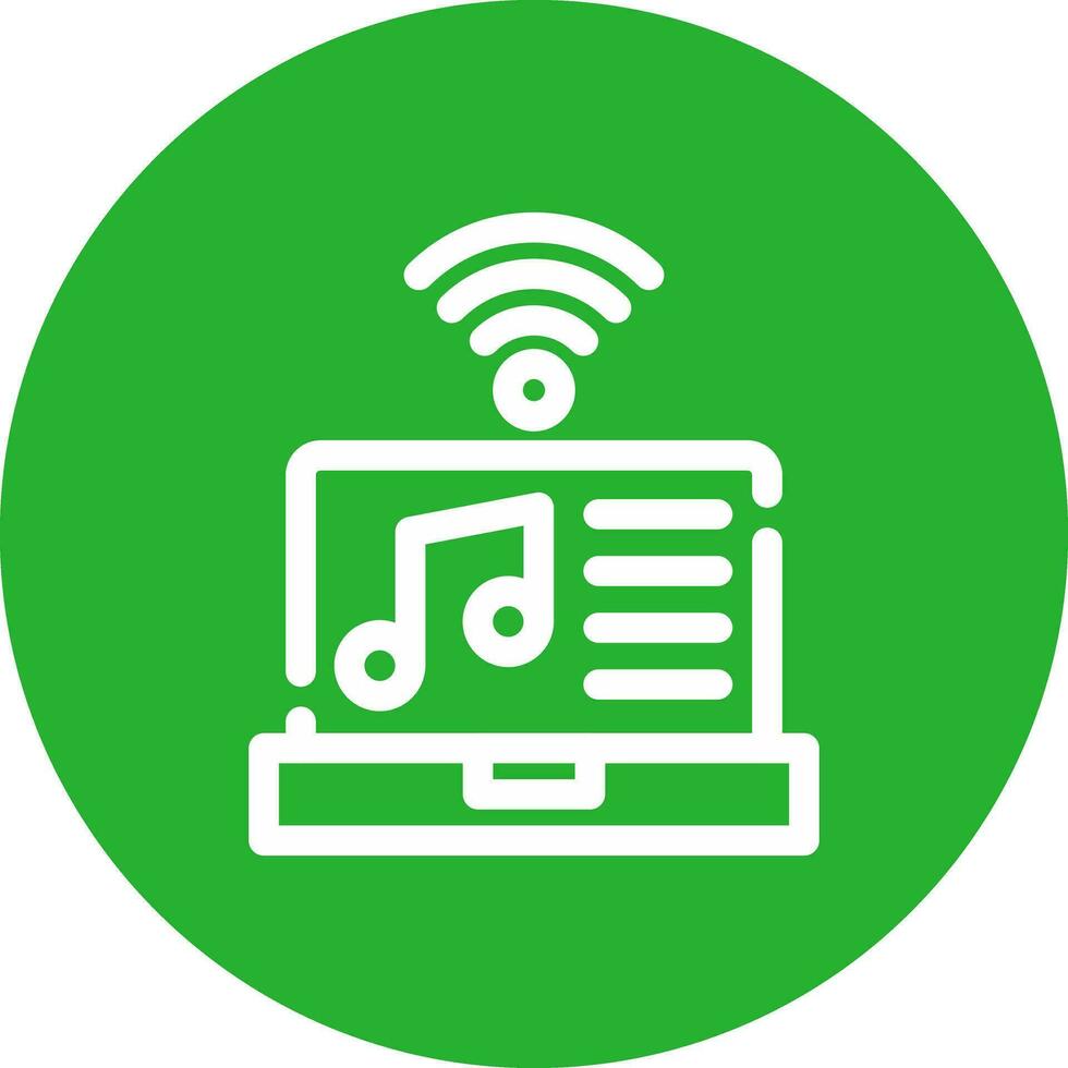 Smart Music Column Creative Icon Design vector