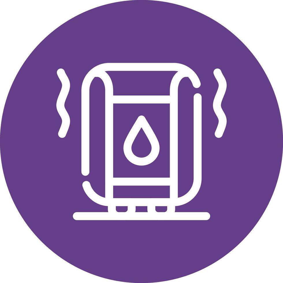 Humidifier Creative Icon Design vector