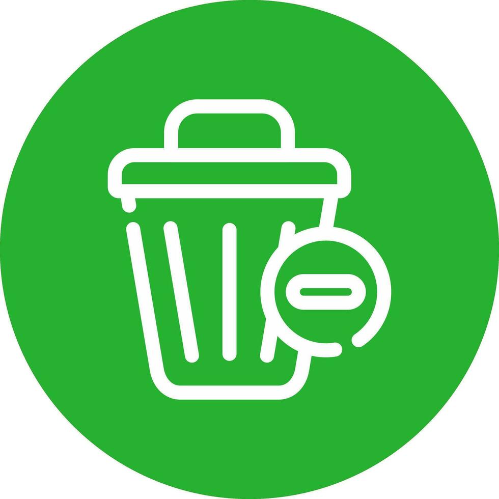 Delete Creative Icon Design vector
