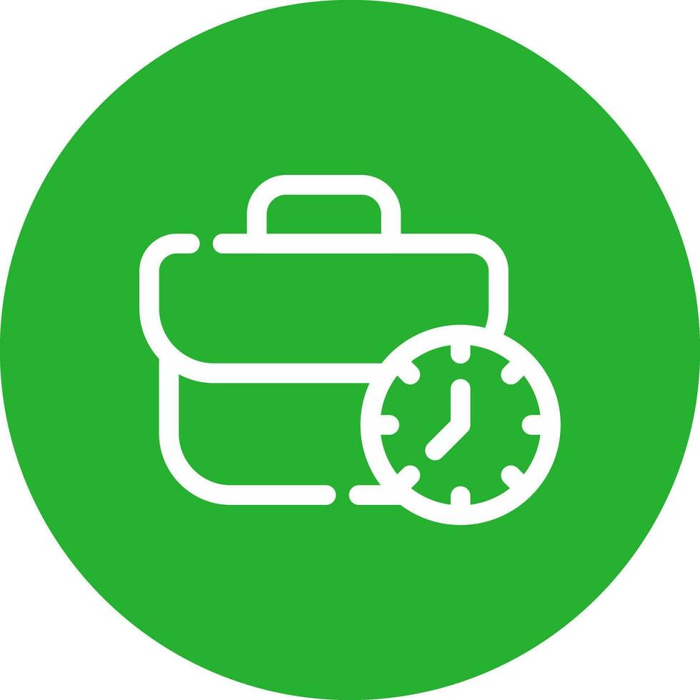 Business Time Creative Icon Design vector