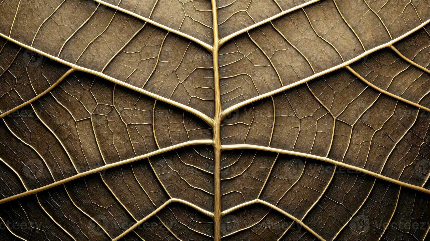 Close up texture leaf structure macro photography, abstract texture, Generative AI illustration photo