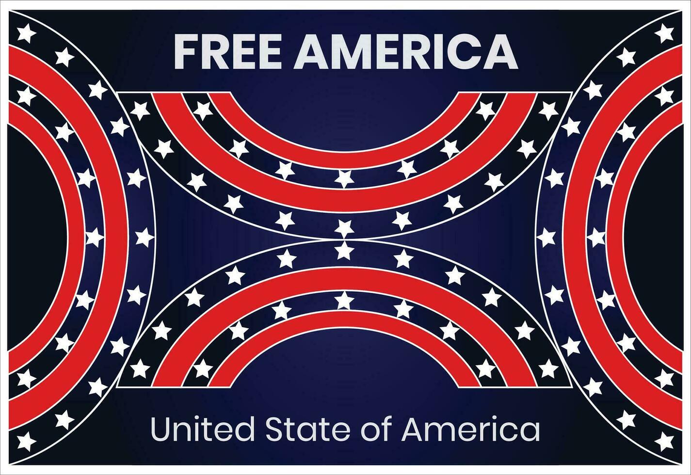 Free America Design vector