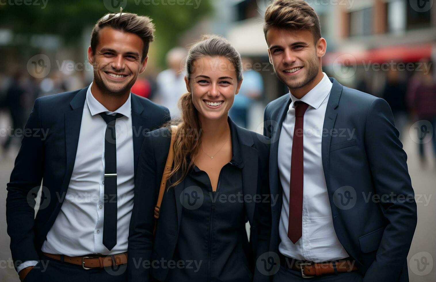 portrait of a successful team, Genarative Aii photo
