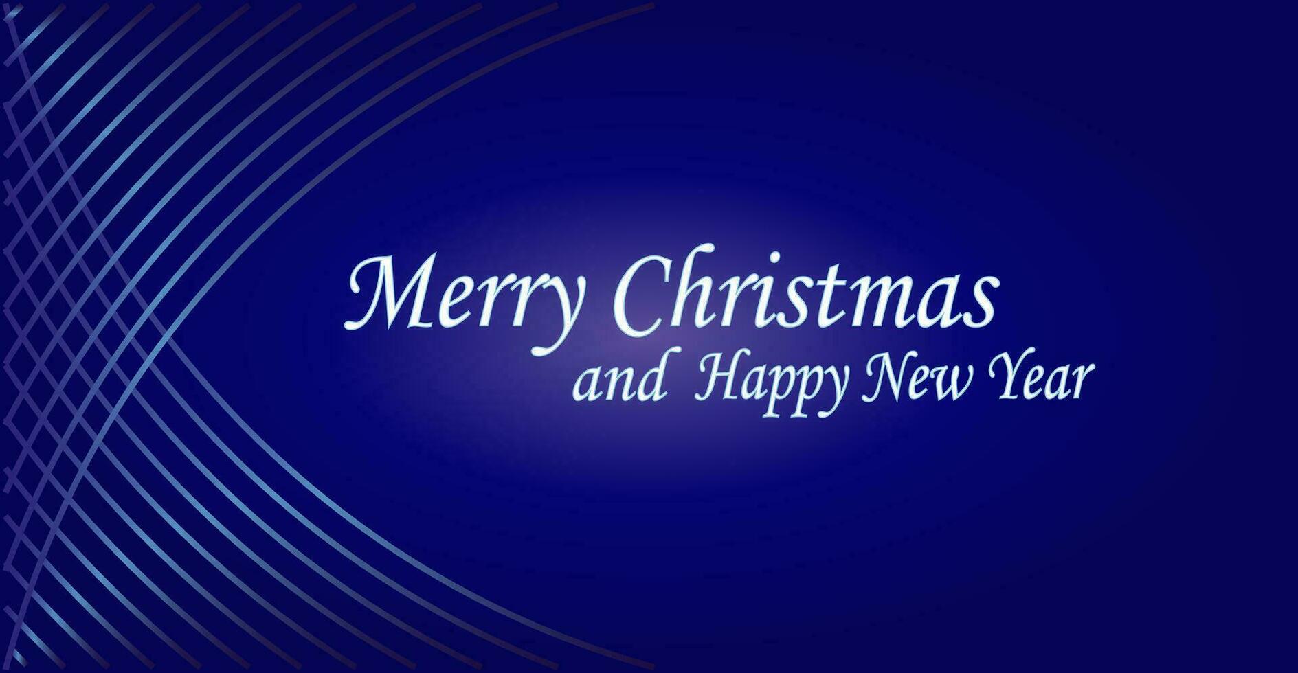 Abstract blue background Merry Christmas and New Year pattern bright lines elements. Vector EPS10