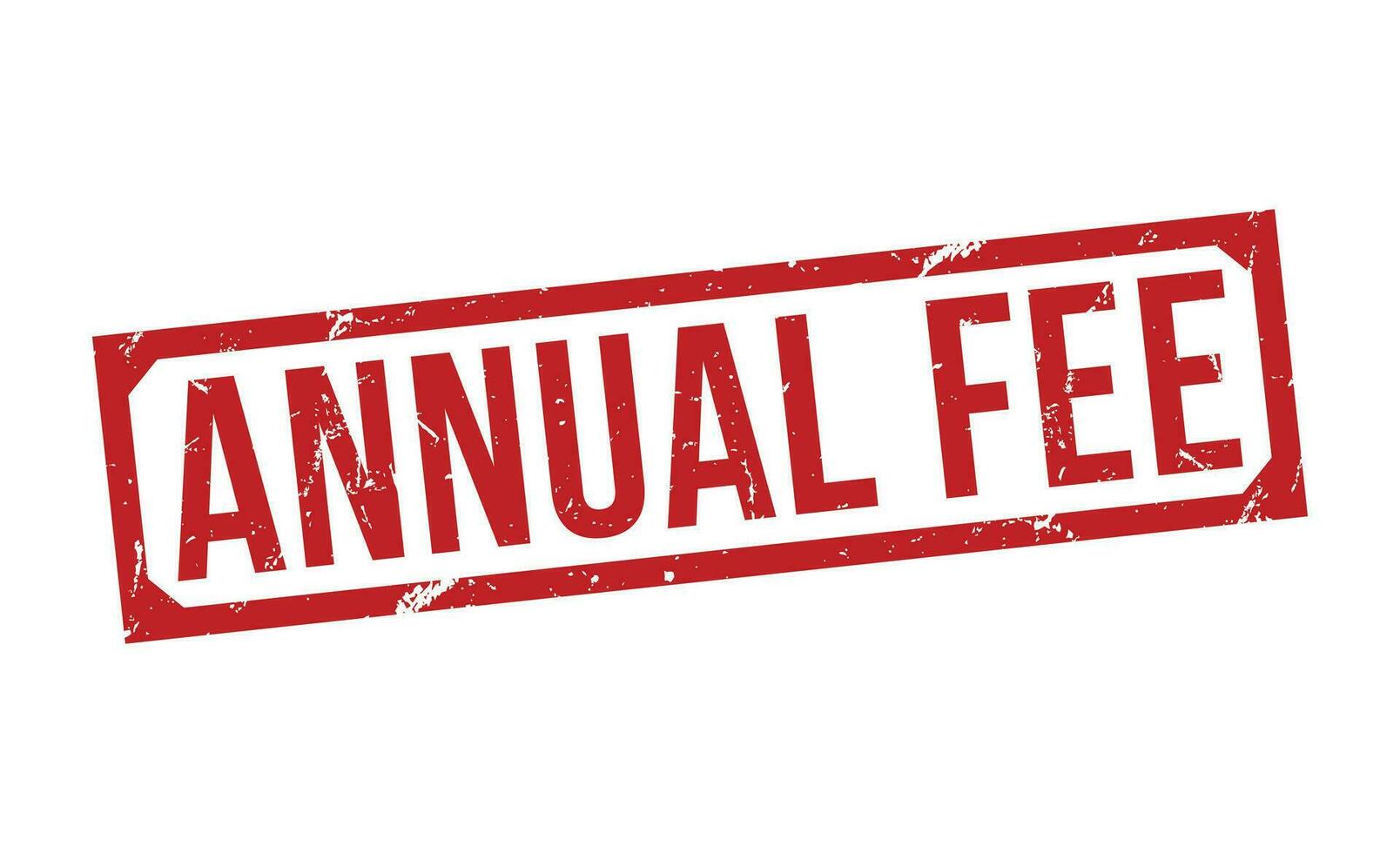 Annual Fee rubber stamp vector illustration on white background. Annual Fee rubber stamp