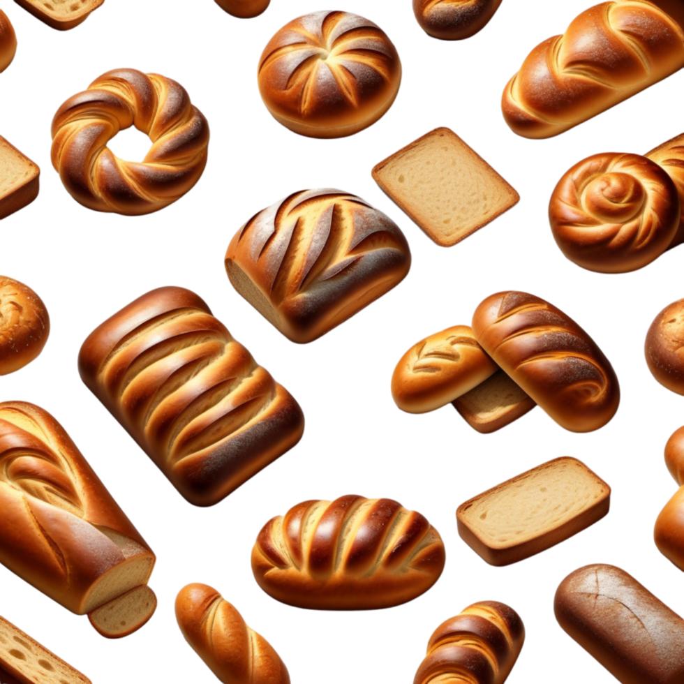 pane forno realistico. ai generativo png