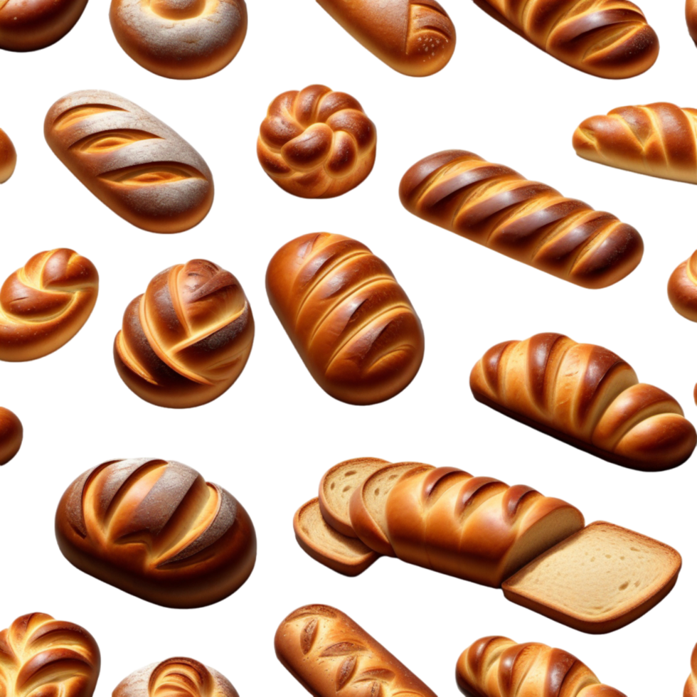 bread bakery realistic. AI Generative png