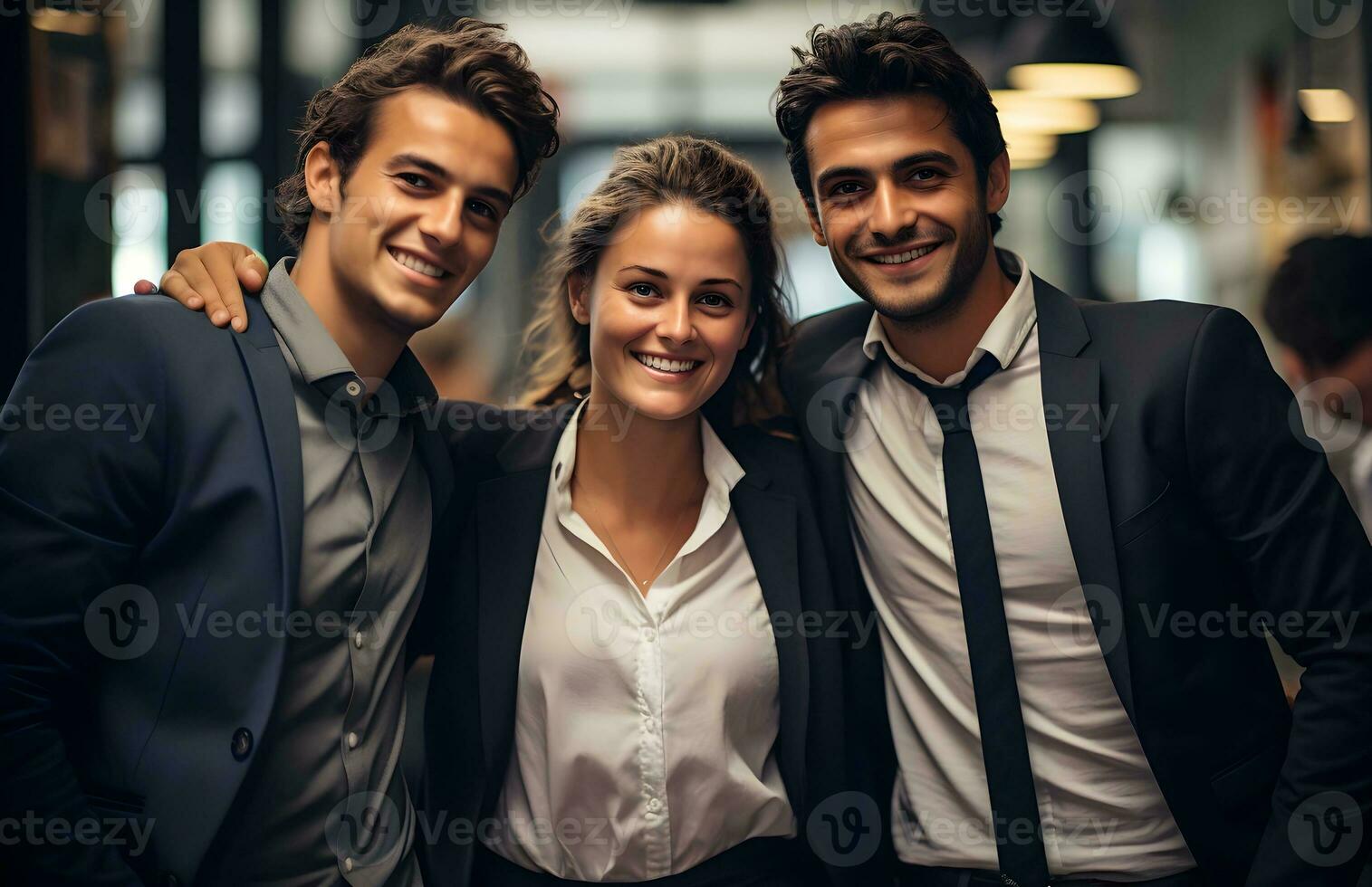 portrait of a successful team, Genarative Aii photo