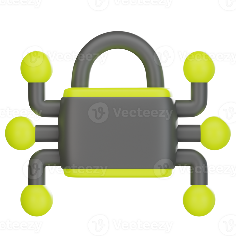 rede segurança 3d ilustração png