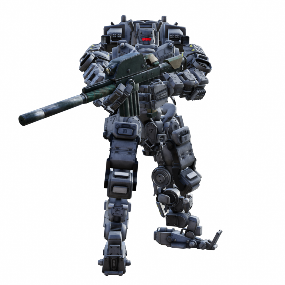 Robot isolated 3d png