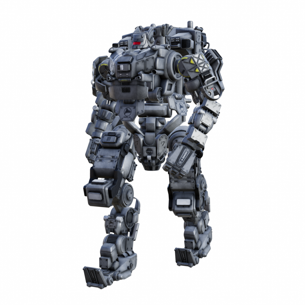 Robot isolated 3d png