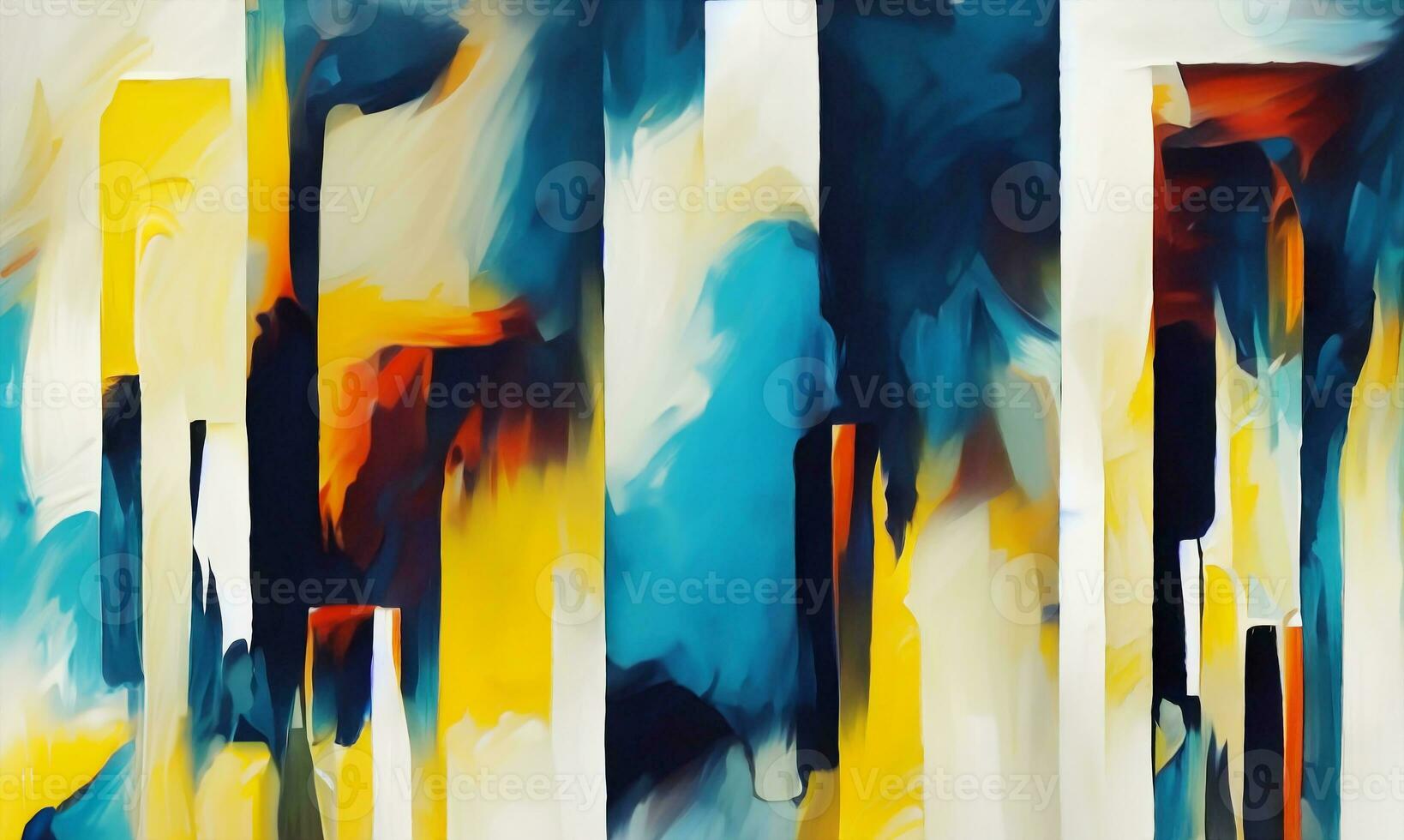 Art peinting. Generative ai photo