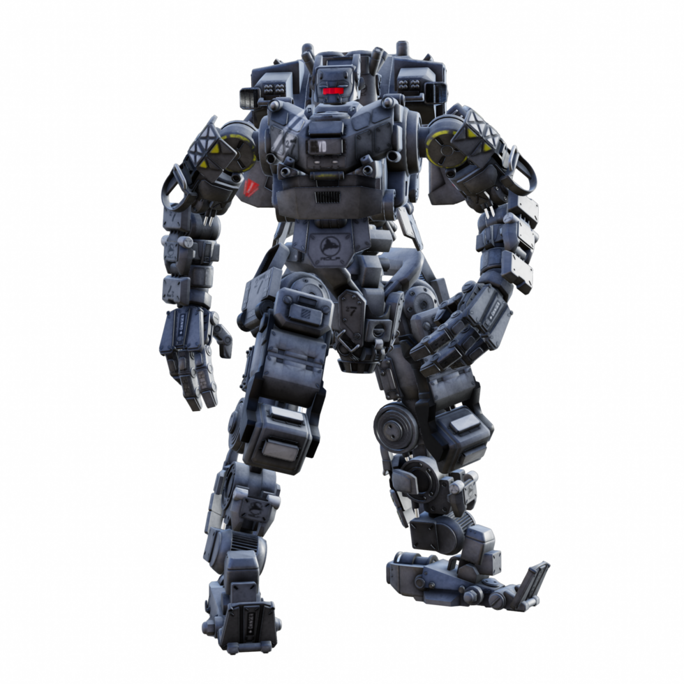 Robot isolated 3d png