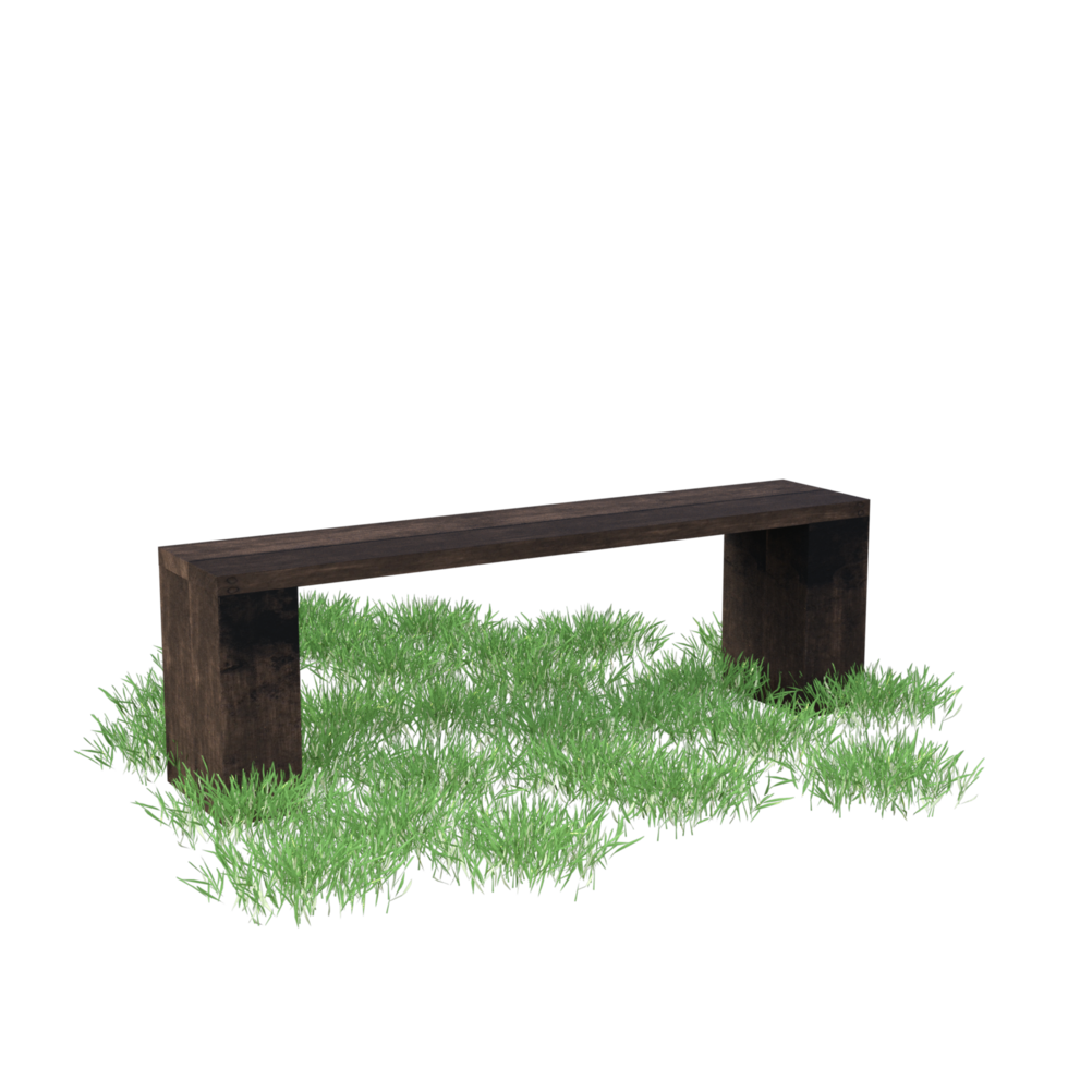 bench in the grass png