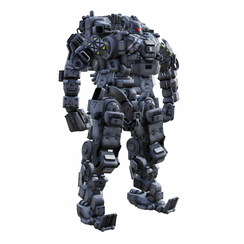 Robot isolated 3d png