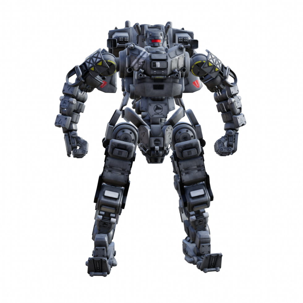 Robot isolated 3d png