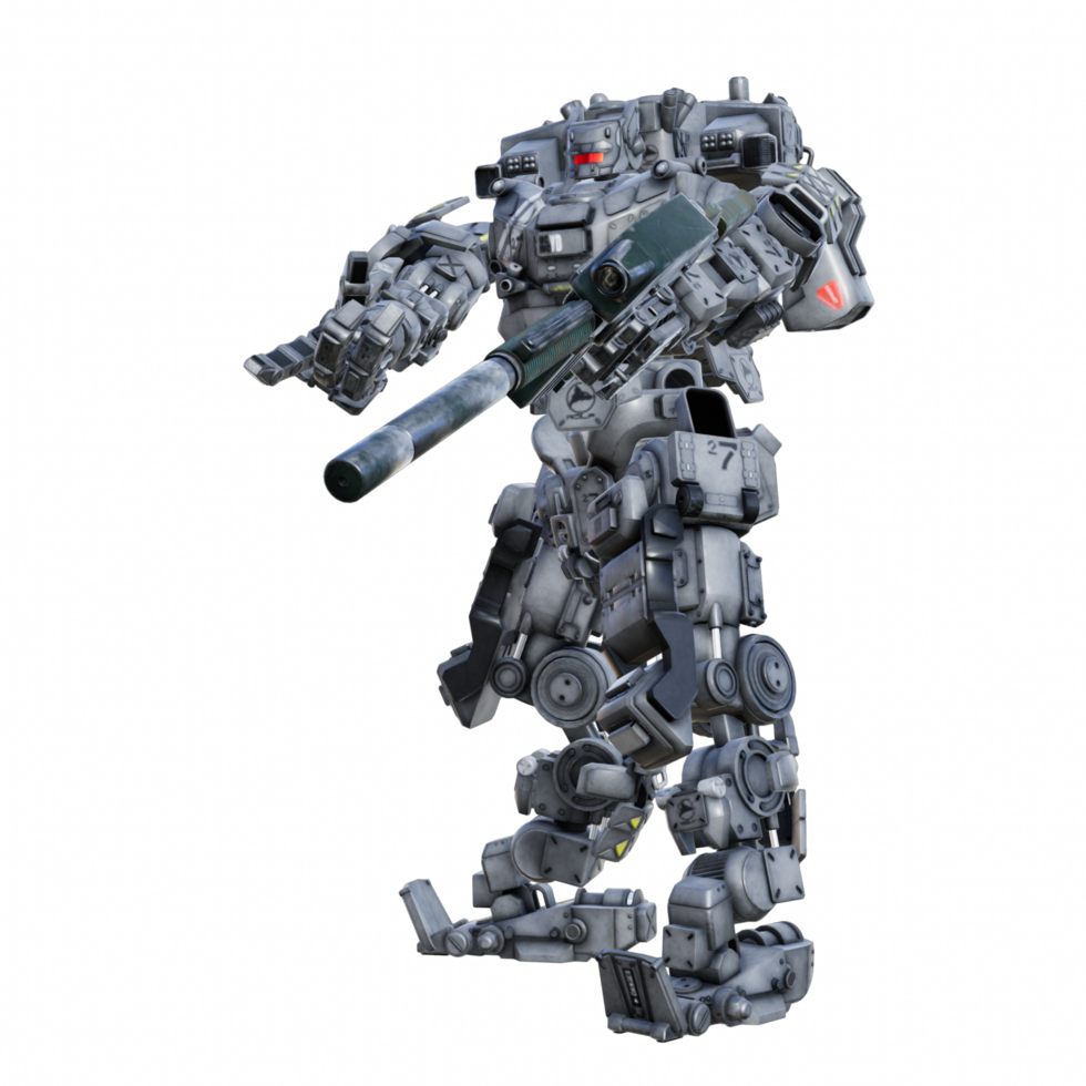 Robot isolated 3d png