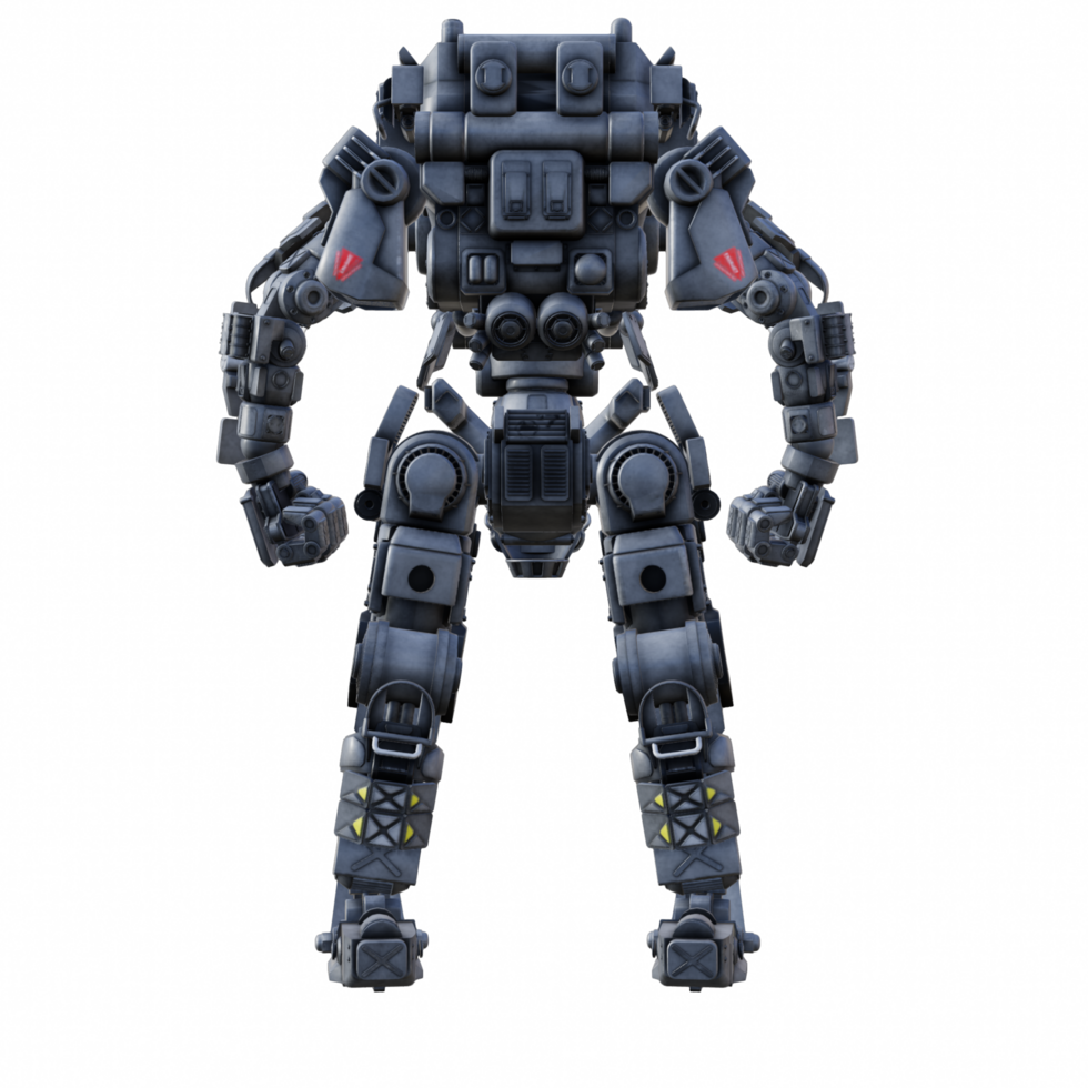 Robot isolated 3d png