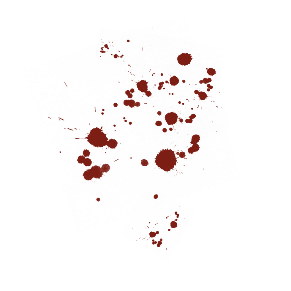 Blood splatter Clipart 30762494 PNG