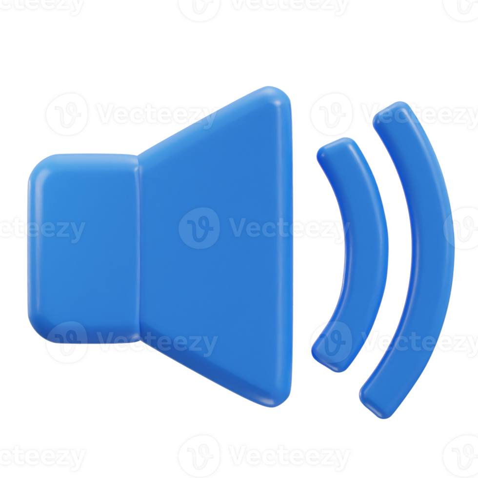 3d sound speaker icon png