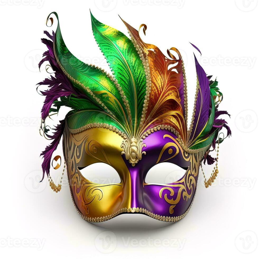 Mardi gras festive carnival mask photo