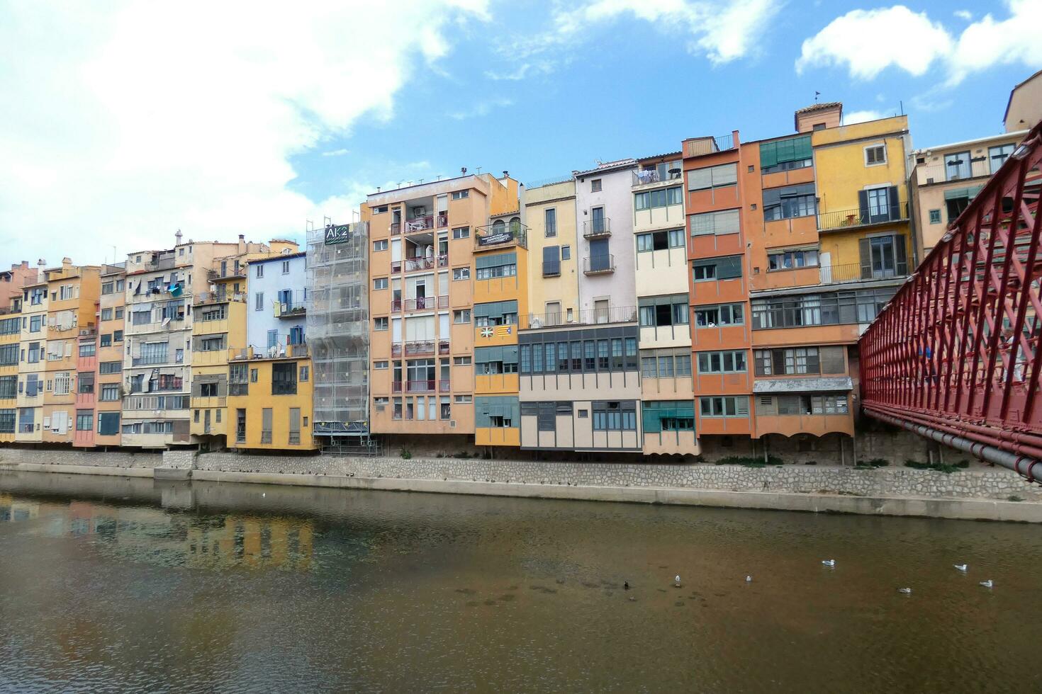 city of girona, old part of the city photo