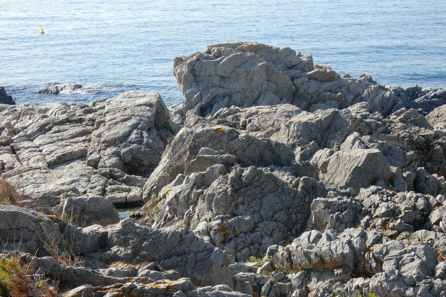 camino de ronda en la costa brava catalana, s'agaro, españa foto