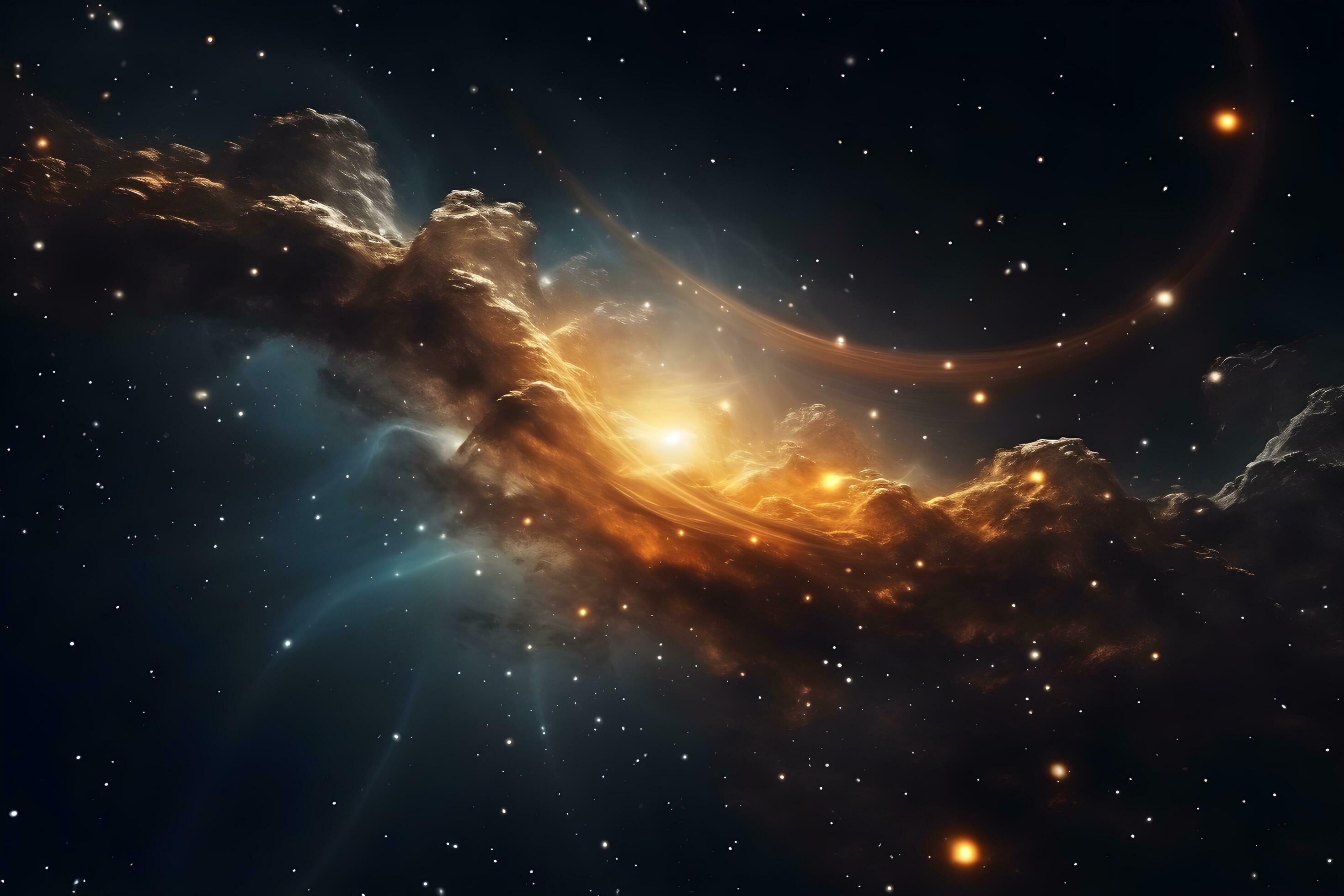 Colorful space galaxy cloud nebula. Stary night cosmos. Universe science  astronomy. Supernova background wallpaper. generative ai 30763140 Stock  Photo at Vecteezy
