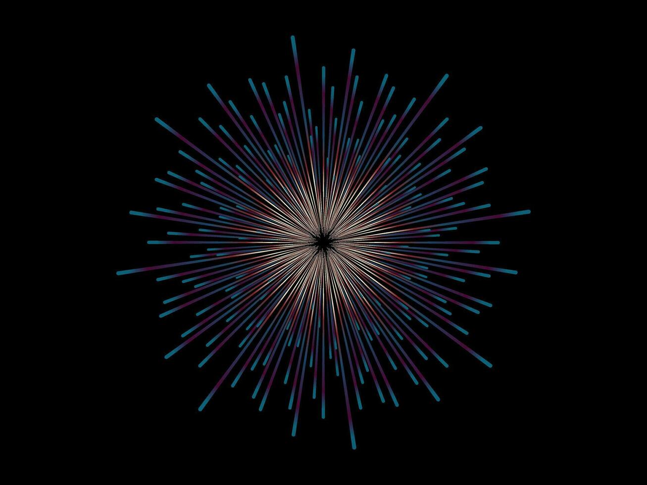Fireworks on dark Abstract background, for New Year fireworks concept and For Calendar, poster design vector