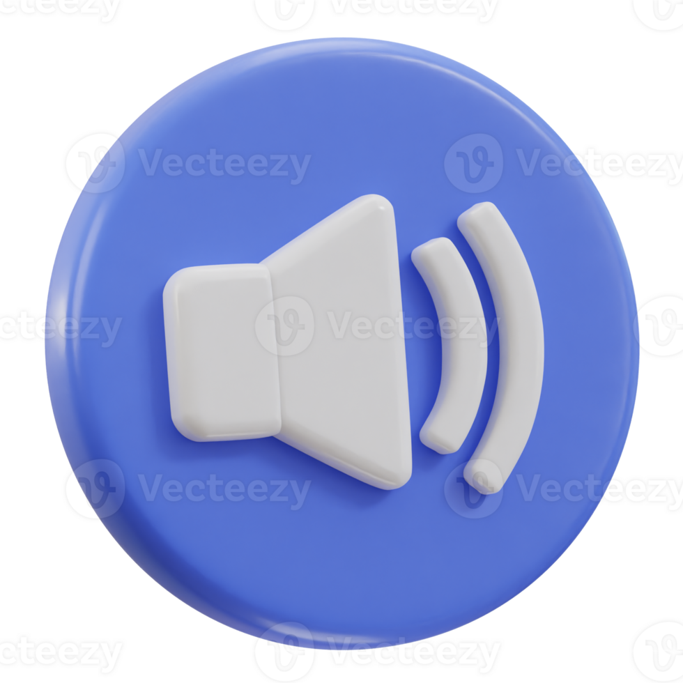 3d sound speaker icon png
