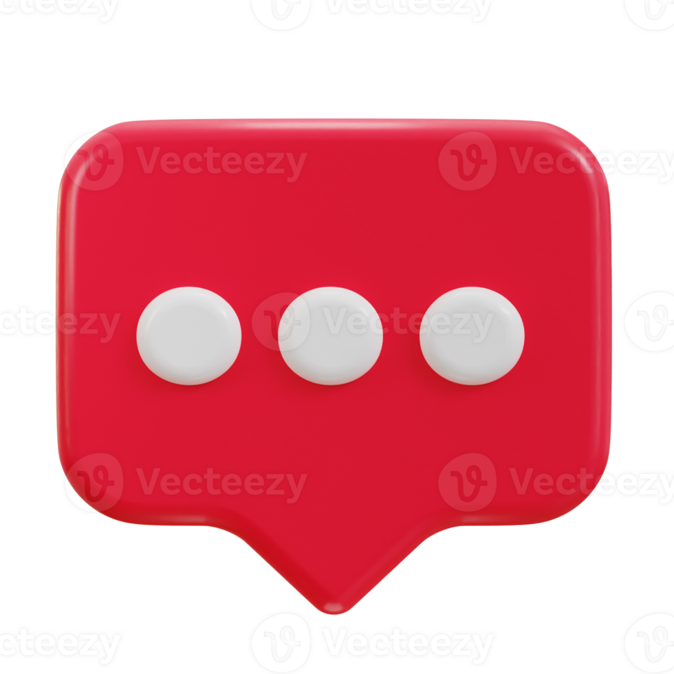 chatting commination Speech bubble 3d icon png
