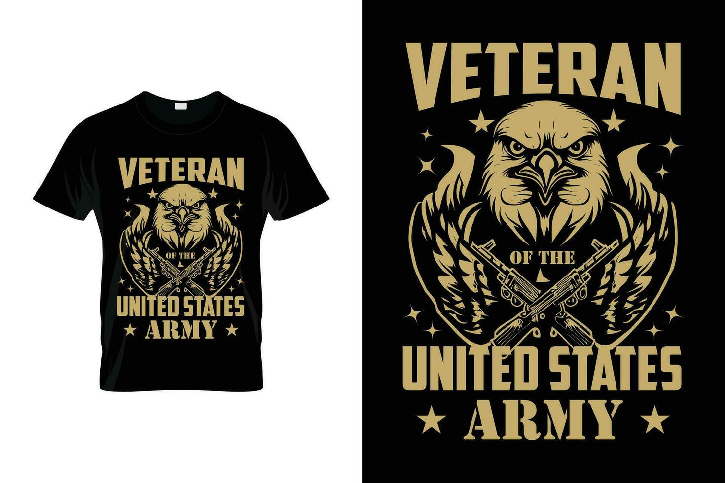 Veteran of the united states army Patriotic U.S Army Proud U.S Veteran T-Shirt vector