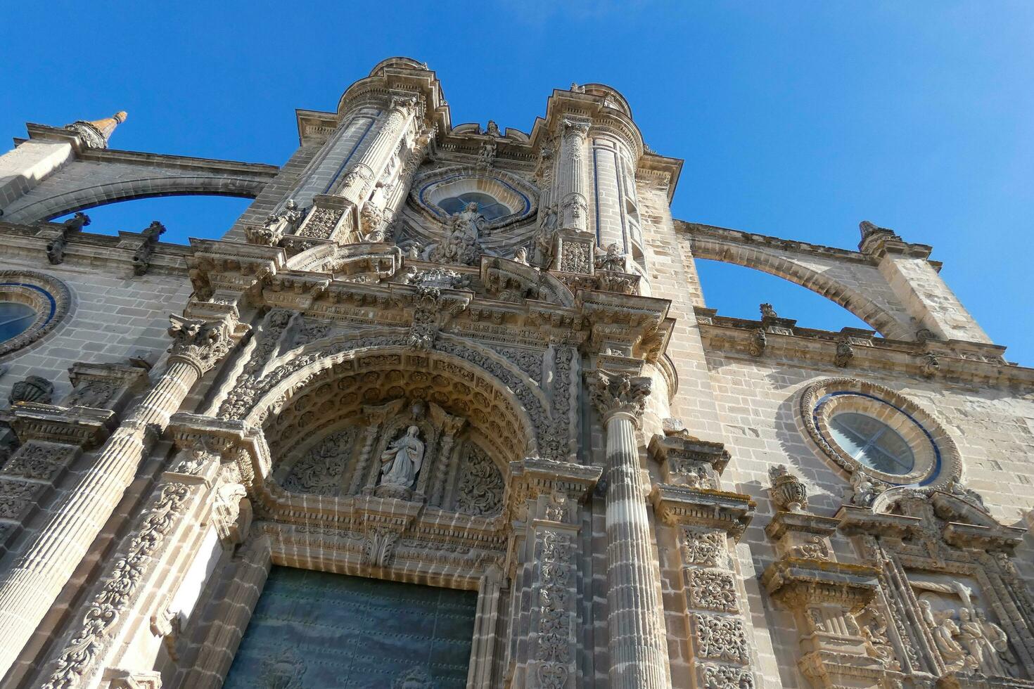 Jerez de la Frontera, a small and beautiful city very close to the city of Cadiz in the region of Andalusia in the south of Spain. photo