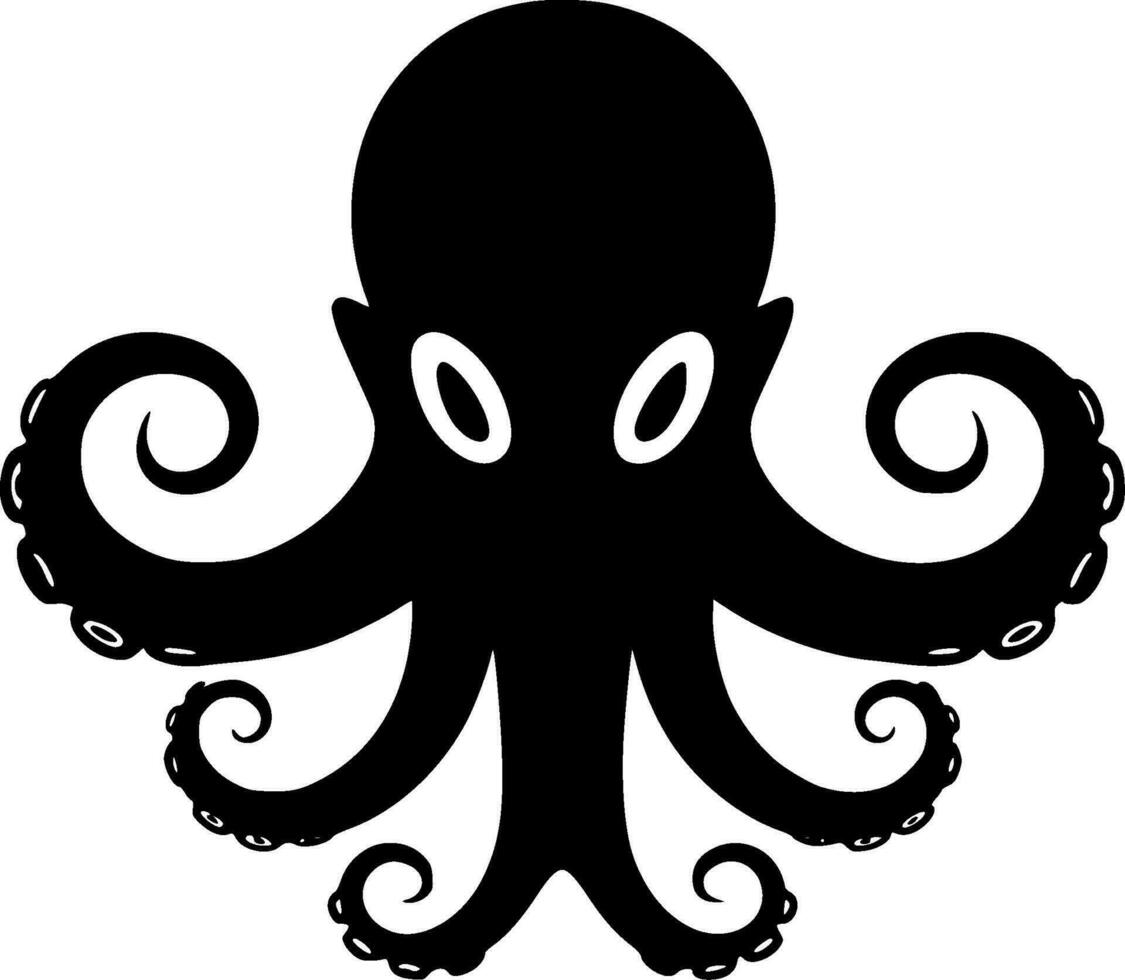 Octopus - High Quality Vector Logo - Vector illustration ideal for T-shirt graphic