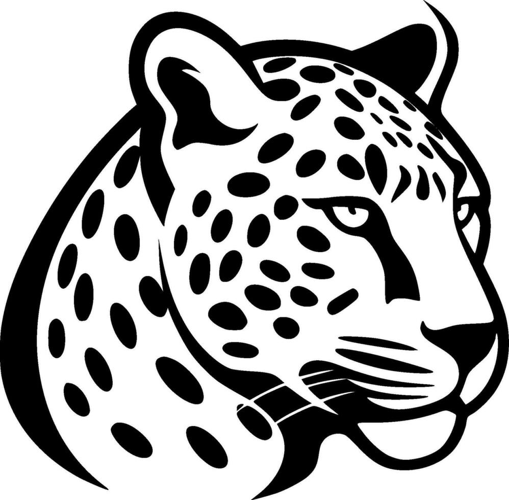 leopardo - alto calidad vector logo - vector ilustración ideal para camiseta gráfico