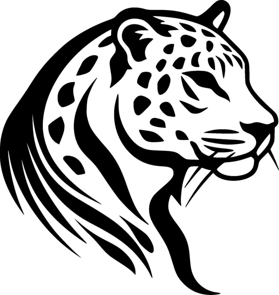 leopardo - alto calidad vector logo - vector ilustración ideal para camiseta gráfico