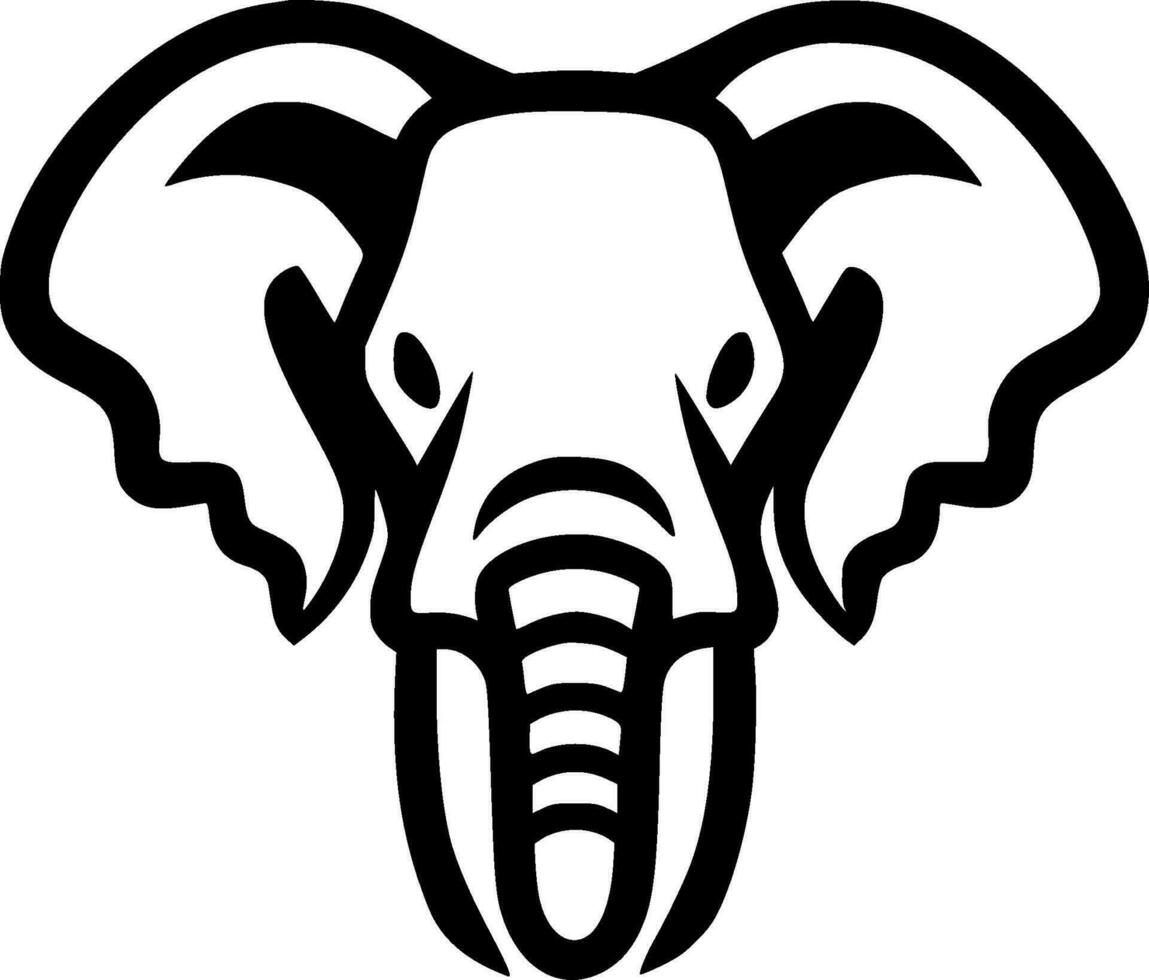 Elephant - High Quality Vector Logo - Vector illustration ideal for T-shirt graphic