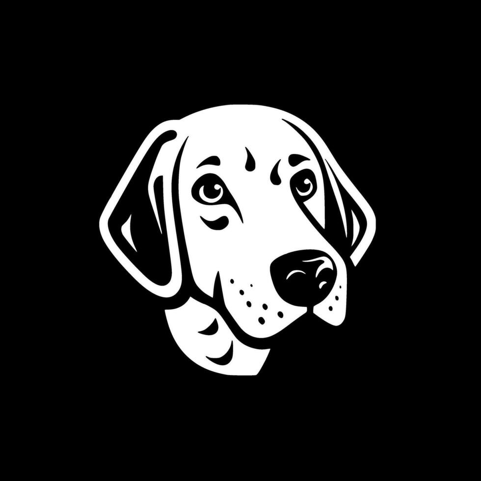Dalmatian - Minimalist and Flat Logo - Vector illustration