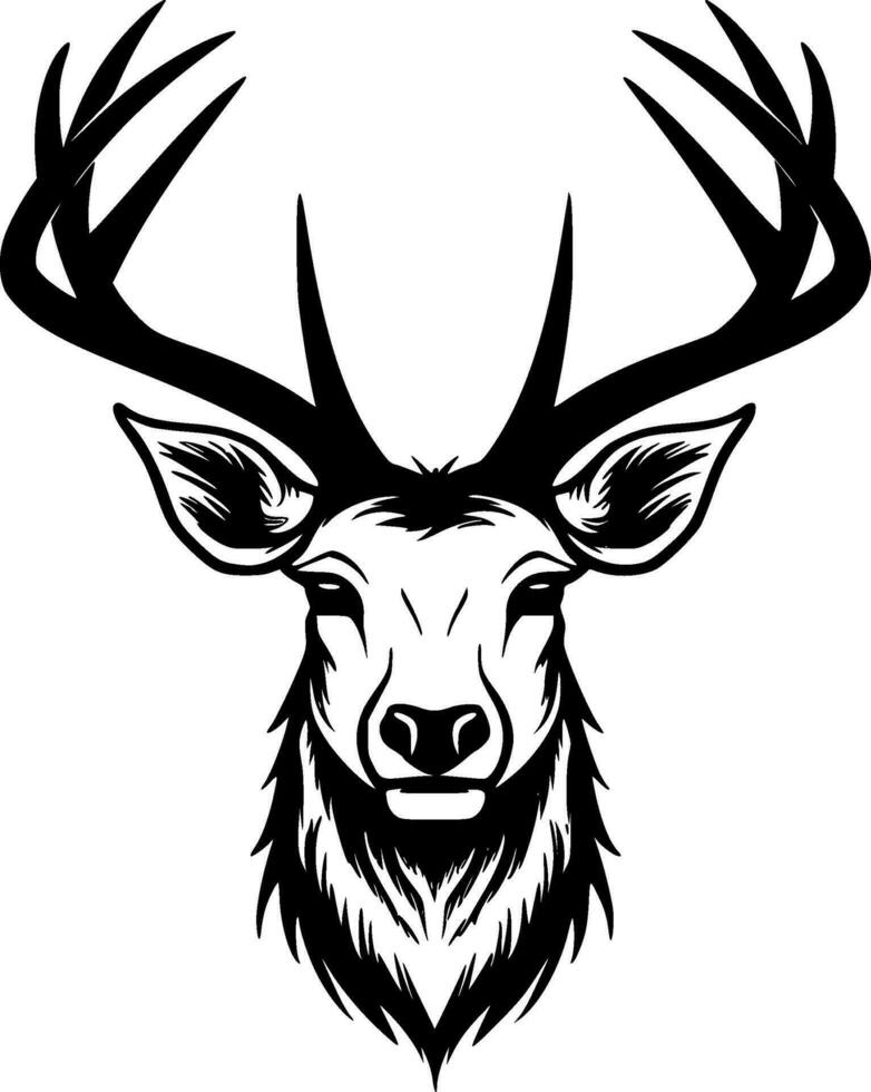 Dear - Minimalist and Flat Logo - Vector illustration