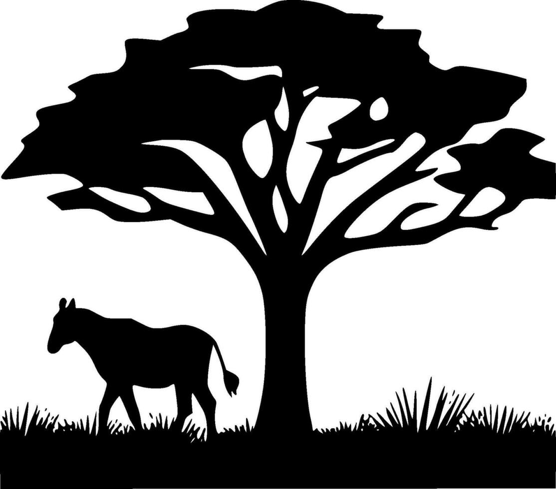 Africa - High Quality Vector Logo - Vector illustration ideal for T-shirt graphic