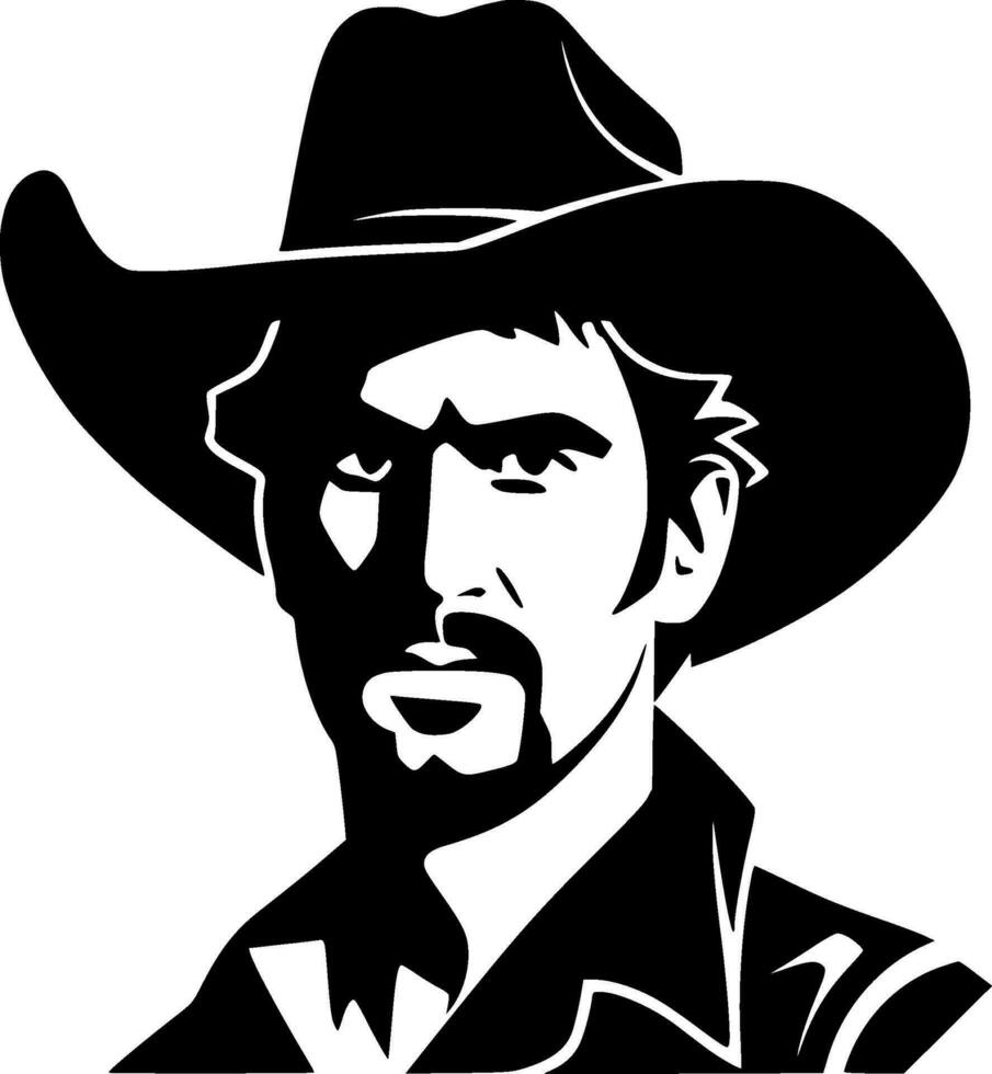 Western - High Quality Vector Logo - Vector illustration ideal for T-shirt graphic