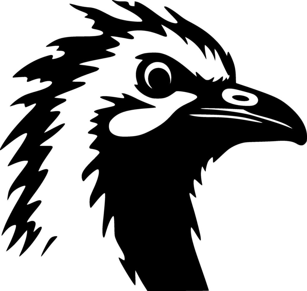 Vulture, Minimalist and Simple Silhouette - Vector illustration