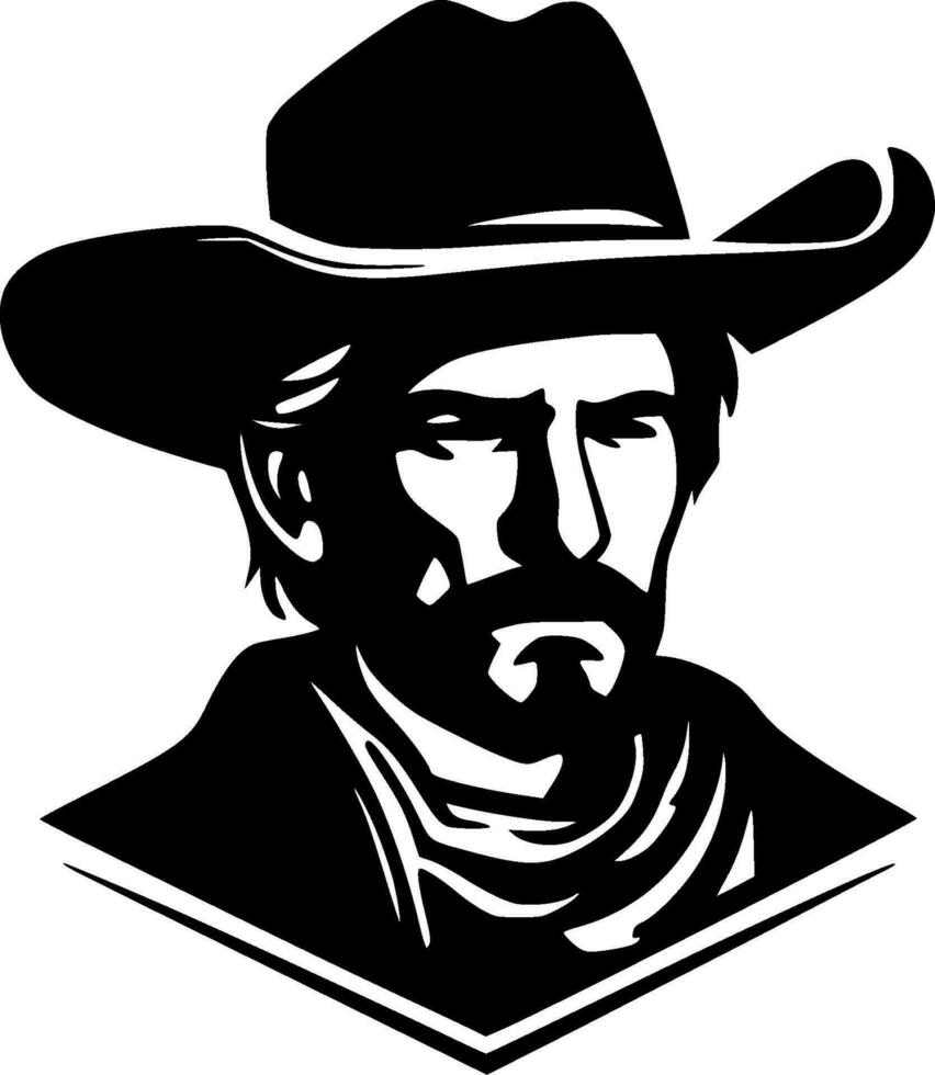 Western - High Quality Vector Logo - Vector illustration ideal for T-shirt graphic