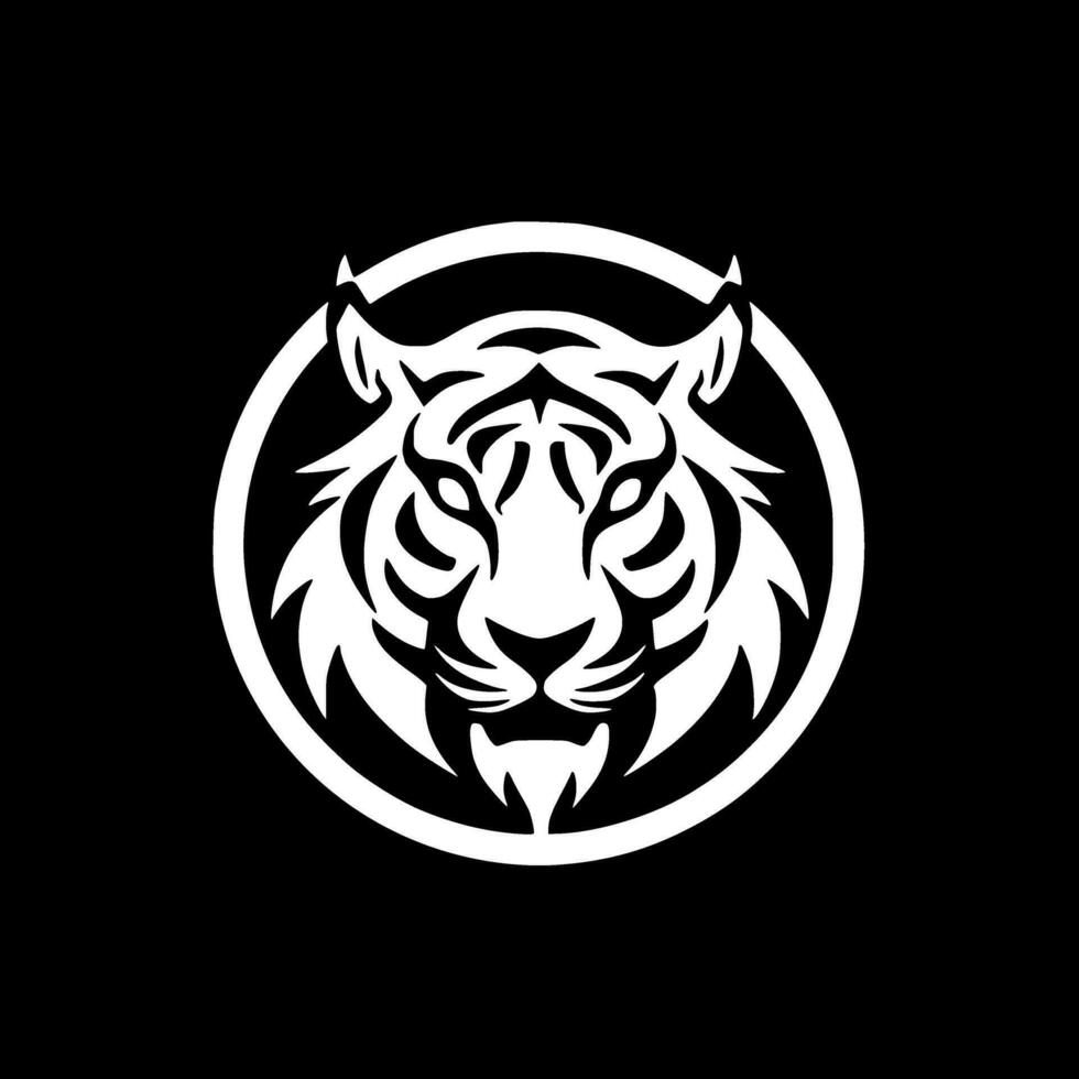 Tiger - High Quality Vector Logo - Vector illustration ideal for T-shirt graphic