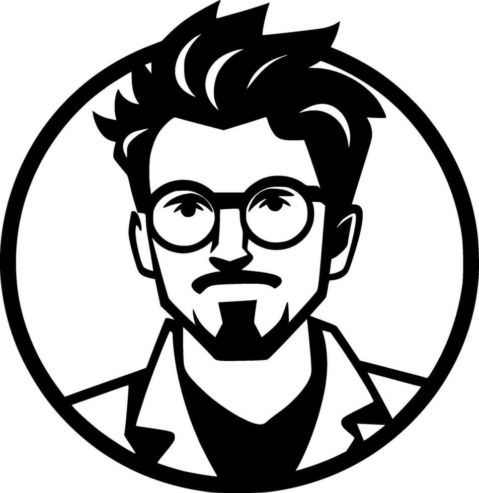 Teacher, Minimalist and Simple Silhouette - Vector illustration